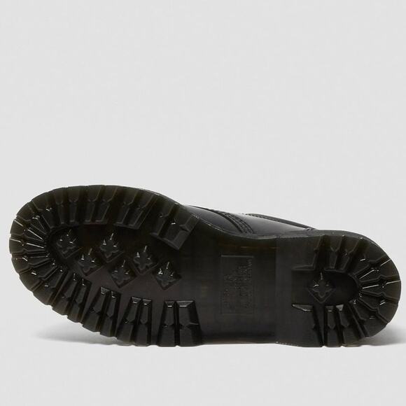 NEW Dr. Martens 8053 Leather‎ Platform Shoes Black Polished Smooth Quad Sole main image 12